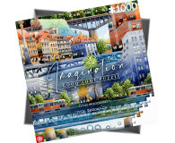 GOOD LOOT Imagination: Tytus Brzozowski Warsaw Bridges / Warszawskie mosty Puzzles 1000 - 1056328 - zdjęcie 4